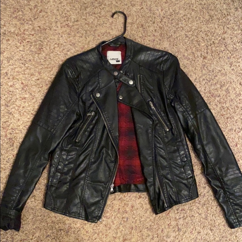 Leather Levi’s jacket